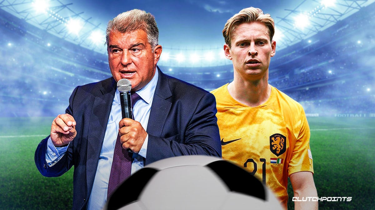 Barcelona, Joan Laporta, Frenkie de Jong
