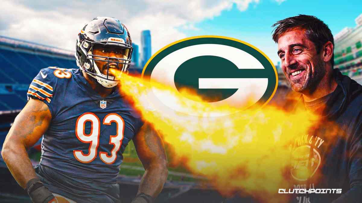 Bears, Packers, Justin Jones, Aaron Rodgers, Justin Jones Bears