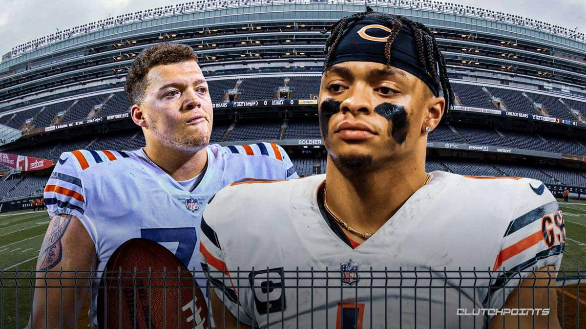 Justin Fields, Tevin Jenkins, Chicago Bears
