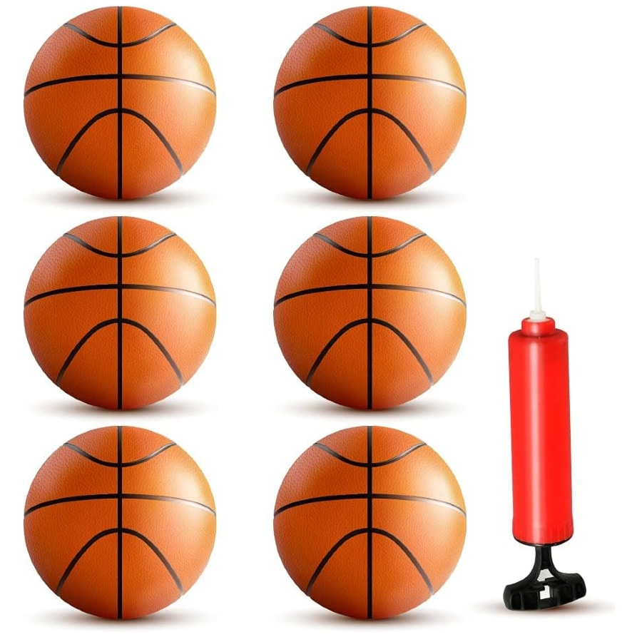 BestKid Ball mini basketball set – 6Pcs (with pump)