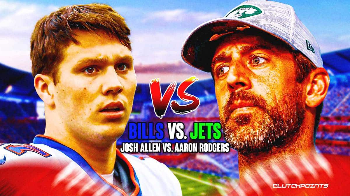 Buffalo Bills on X: Aaron Rodgers vs. Josh Allen. 