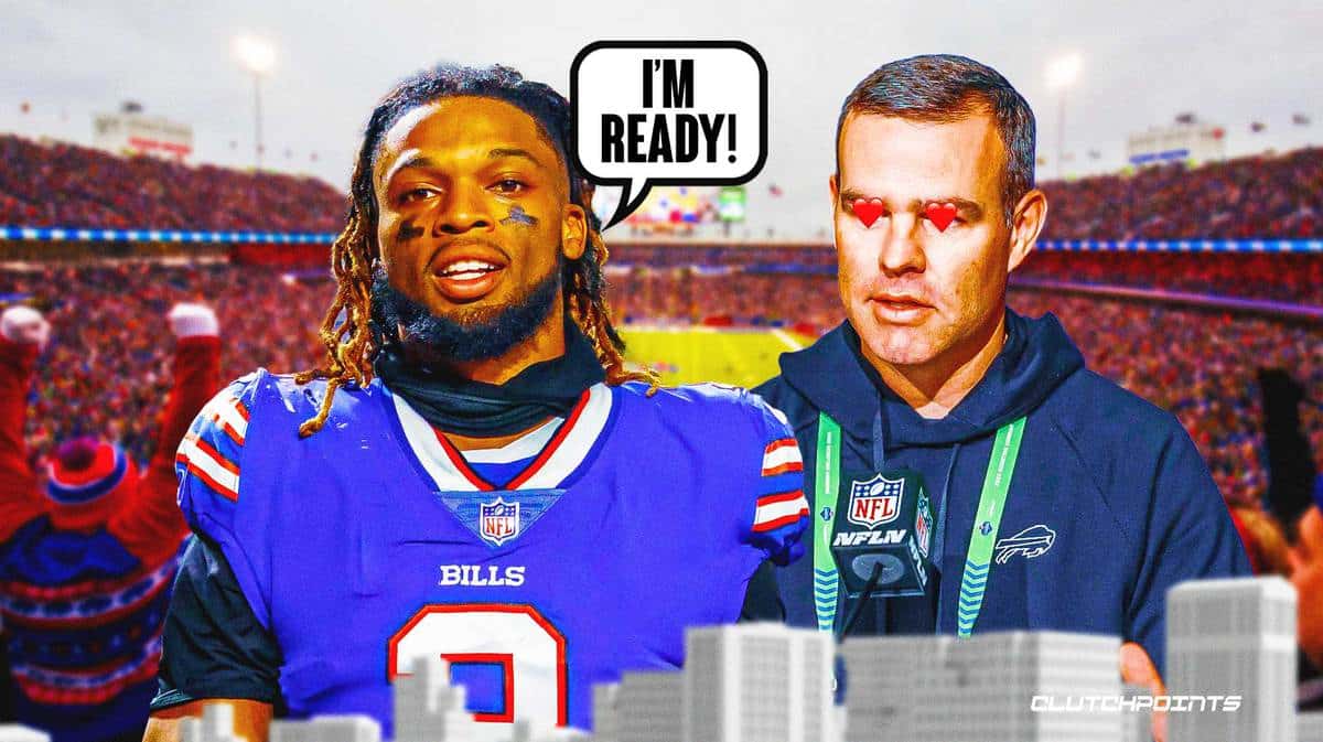 Damar Hamlin, Bills, Damar Hamlin full participant, Damar Hamlin OTA, Bengals