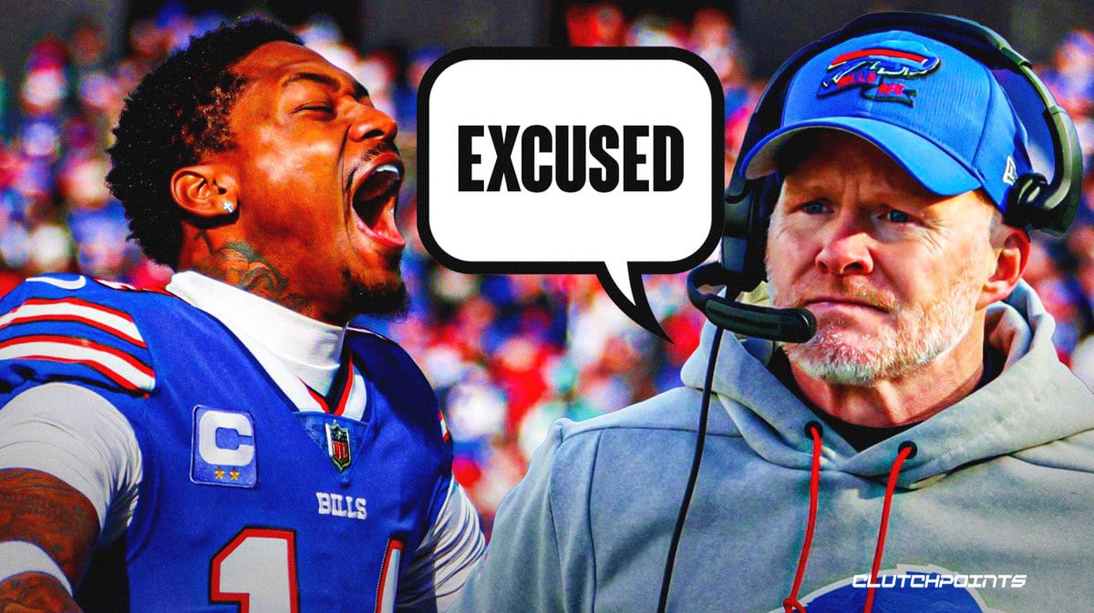 Sean McDermott, Buffalo Bills, NFL, Stefon Diggs