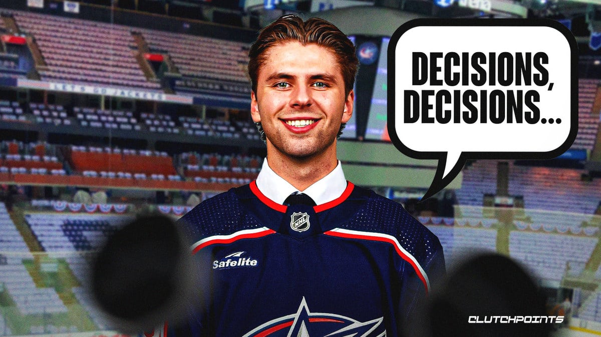 Adam Fantilli, Columbus Blue Jackets, NHL Draft, Michigan Hockey