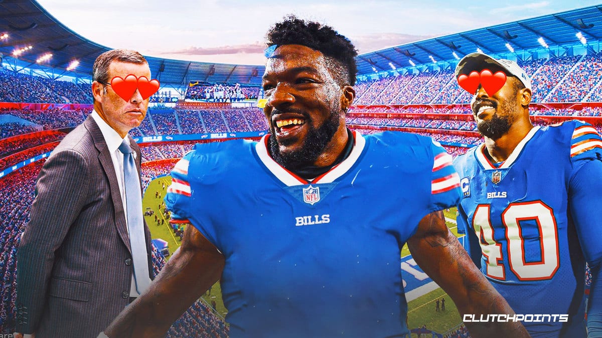 Brandon Beane, Leonard Floyd, Bills, Von Miller, Ed Oliver