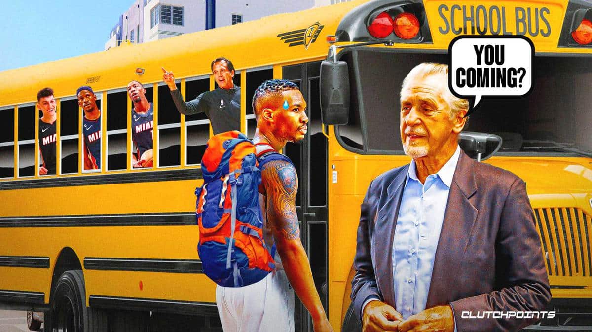 Portland Trail Blazers, Miami Heat, Damian Lillard, Pat Riley, Tyler Herro, Jimmy Butler