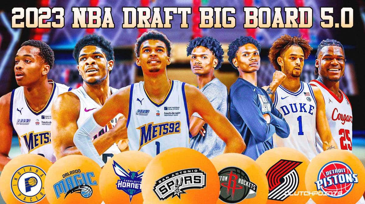 2023 NBA Draft Big Board 5.0 and Top-100 Rankings