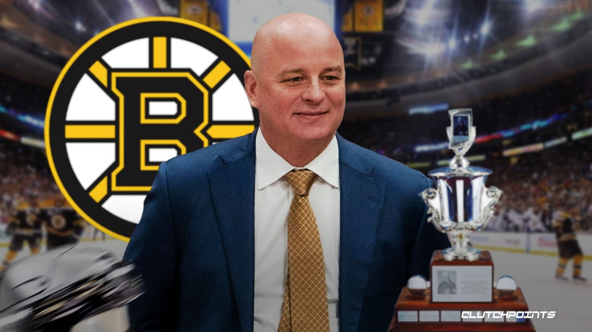 Bruins: Jim Montgomery Emotional After Winning Jack Adams