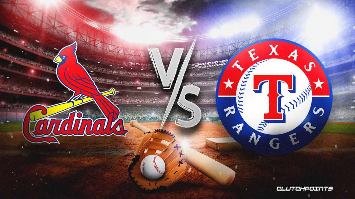 Cardinals Rangers prediction