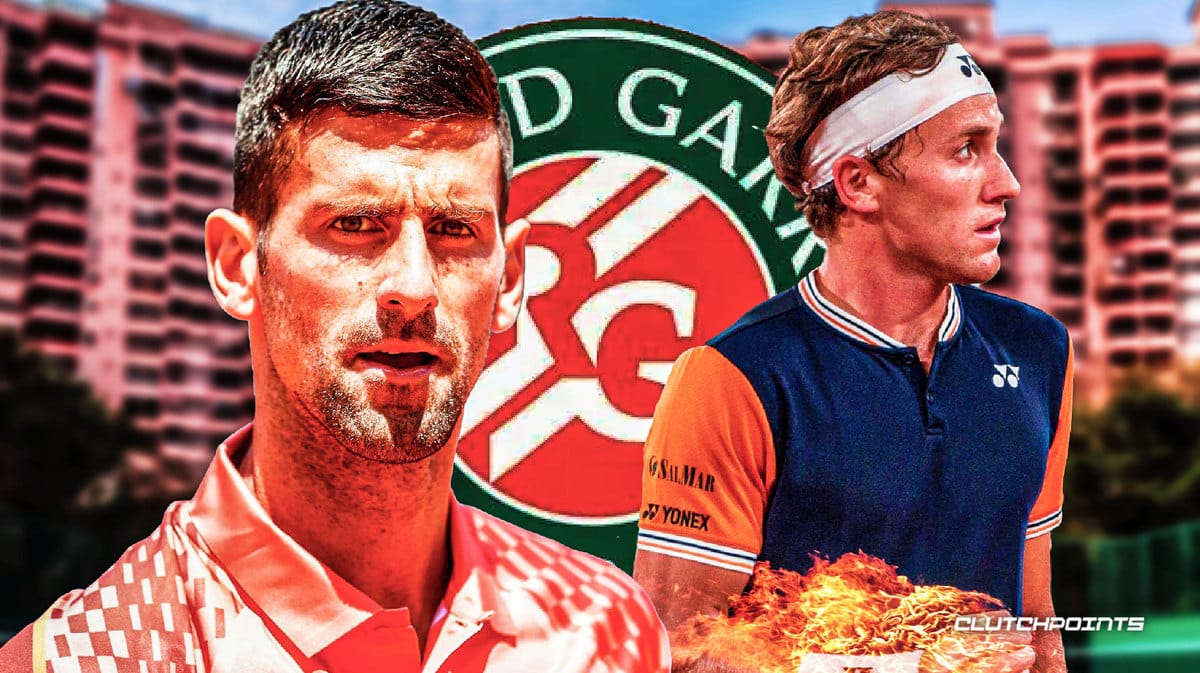 Novak Djokovic, Casper Ruud, French Open