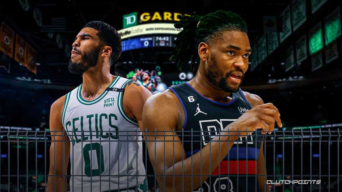 Isaiah Stewart, Grant Williams, Boston Celtics, Detroit Pistons, Jayson Tatum, Jaylen Brown