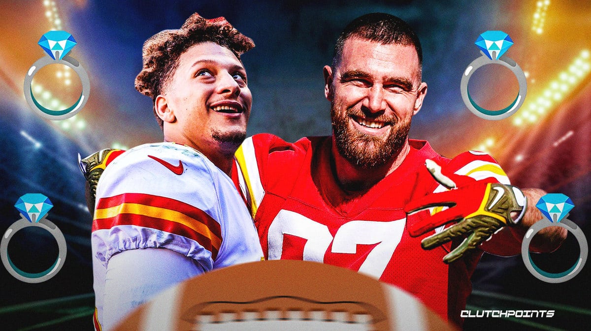 Chiefs, Patrick Mahomes, Travis Kelce, Chiefs Super Bowl rings, Patrick Mahomes Super Bowl