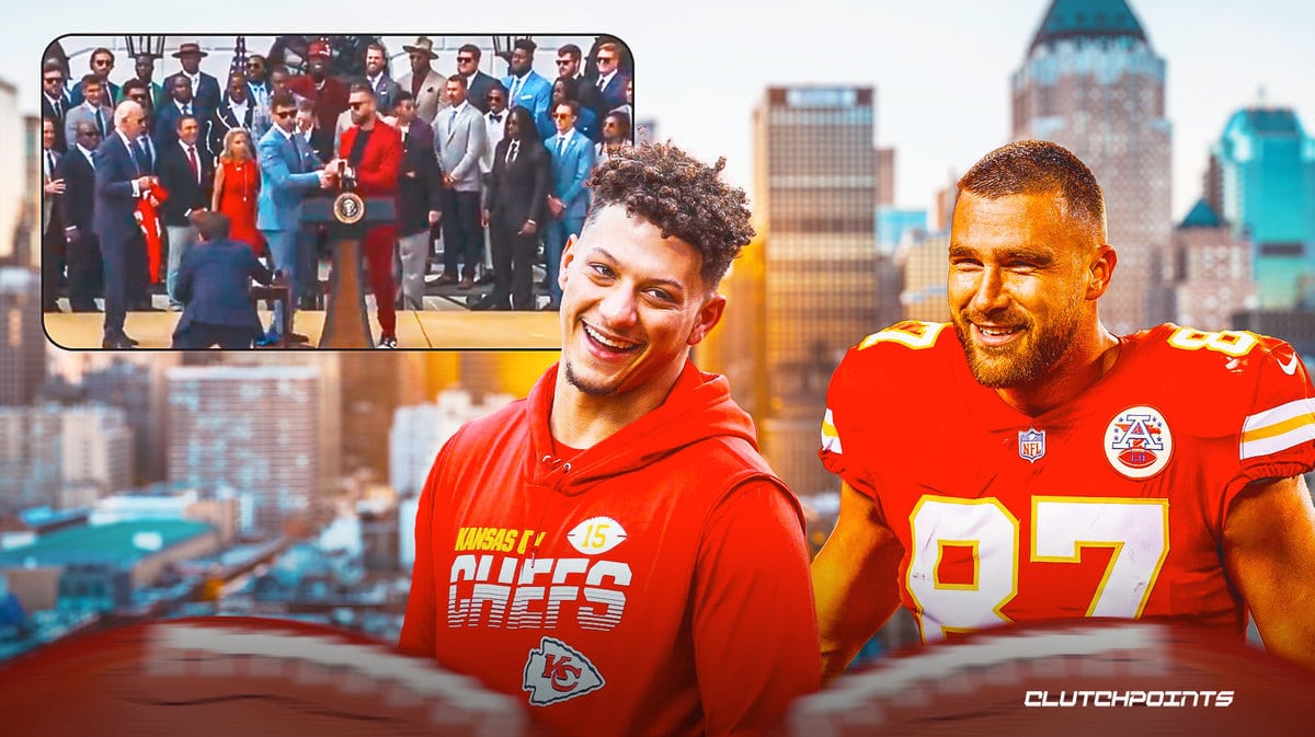 Chiefs, Patrick Mahomes, Travis Kelce, Joe Biden, The White House