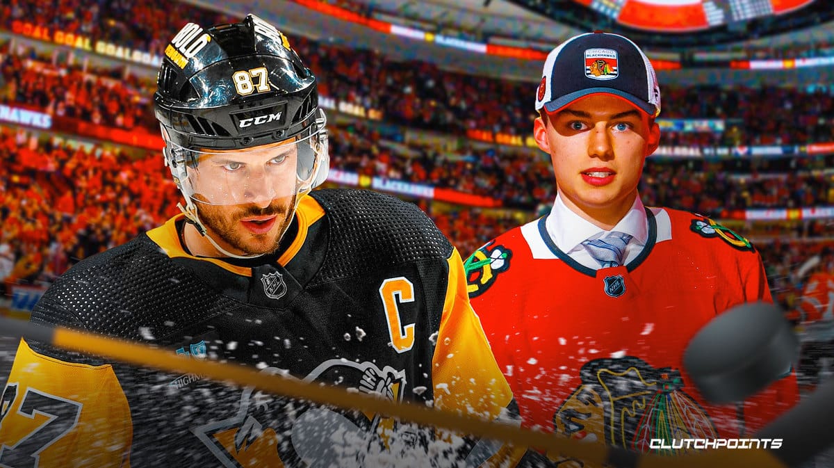 Connor Bedard, Sidney Crosby, Chicago Blackhawks