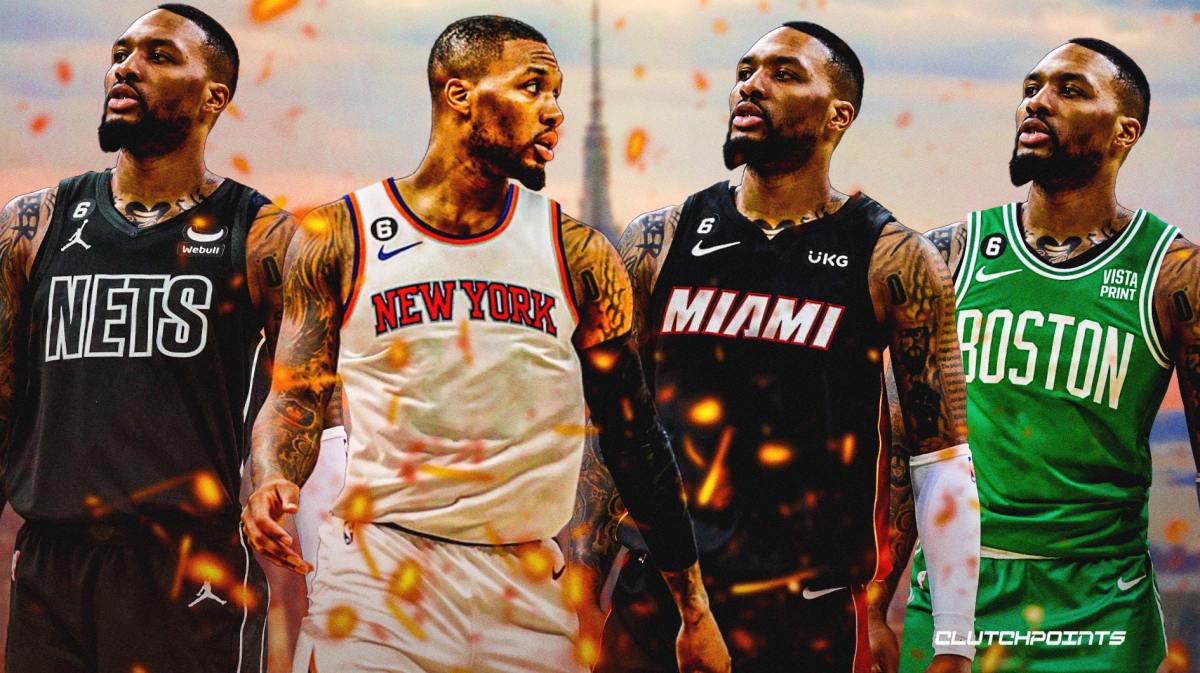 Damian Lillard, Knicks, Nets, Heat, Celtics