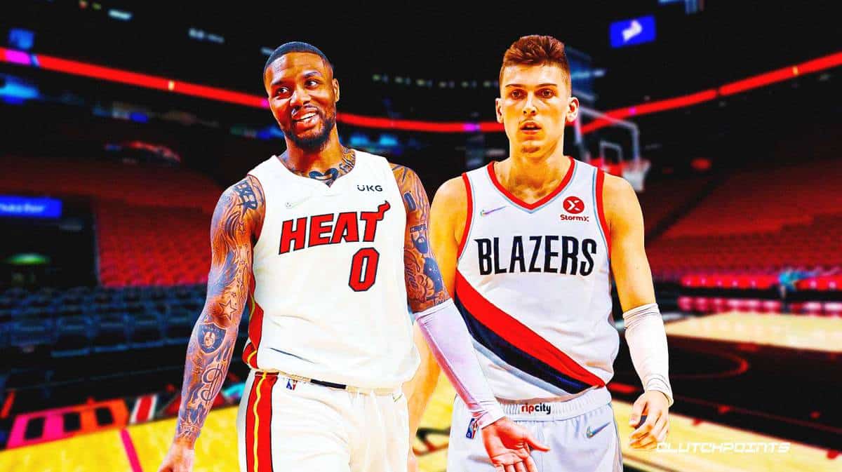Blazers, Heat, Damian Lillard, Tyler Herro