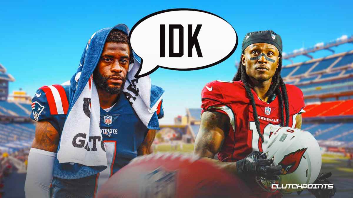 Patriots DeAndre Hopkins visit DeVante Parker