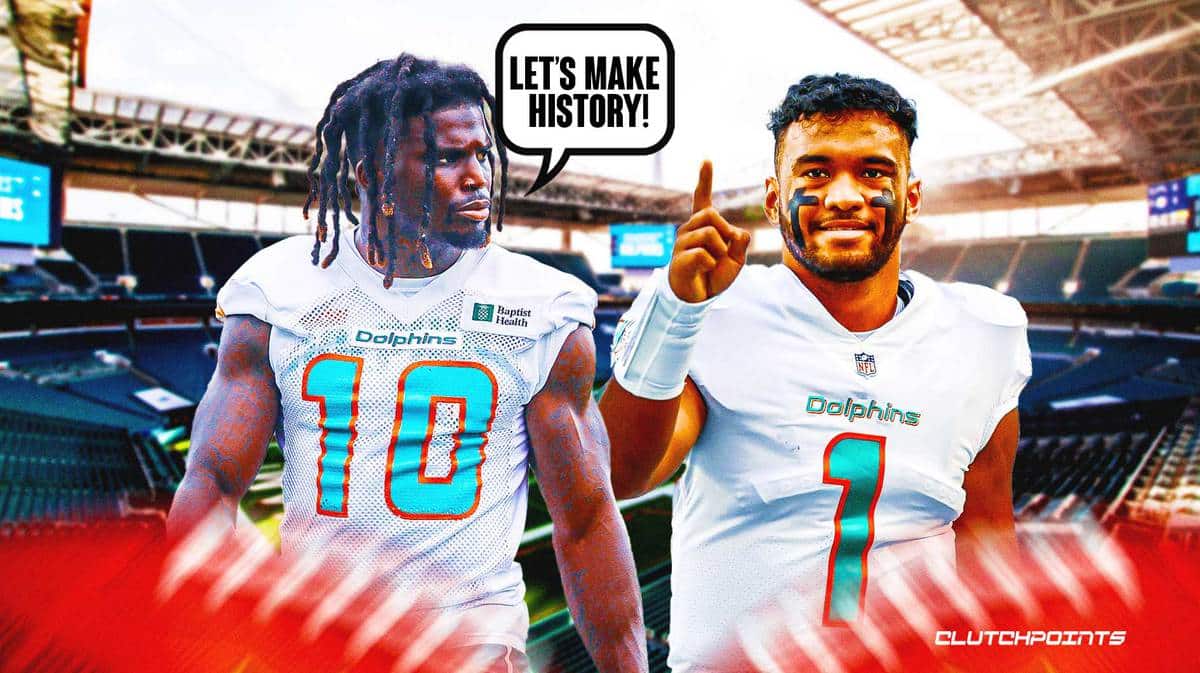 Tyreek Hill, Tua Tagovailoa, Dolphins