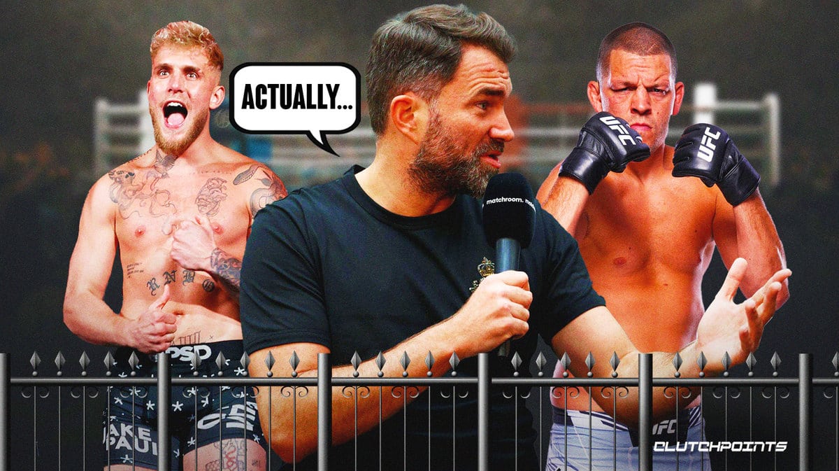 Jake Paul, Nate Diaz, Eddie Hearn