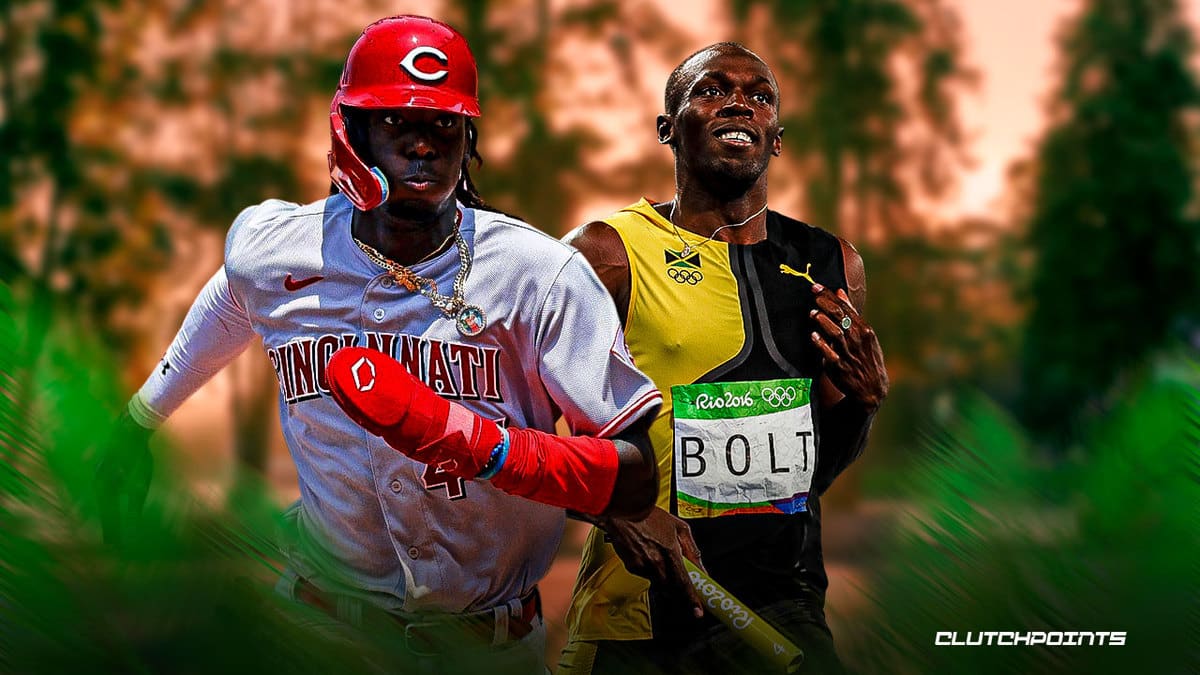 Elly De La Cruz, Usain Bolt, Reds