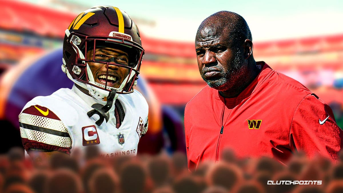 Eric Bieniemy, Ron Rivera, Commanders