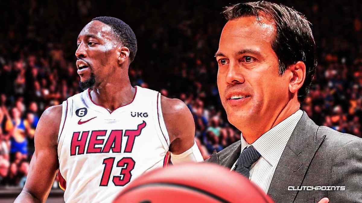 Bam Adebayo, Erik Spoelstra, Miami Heat