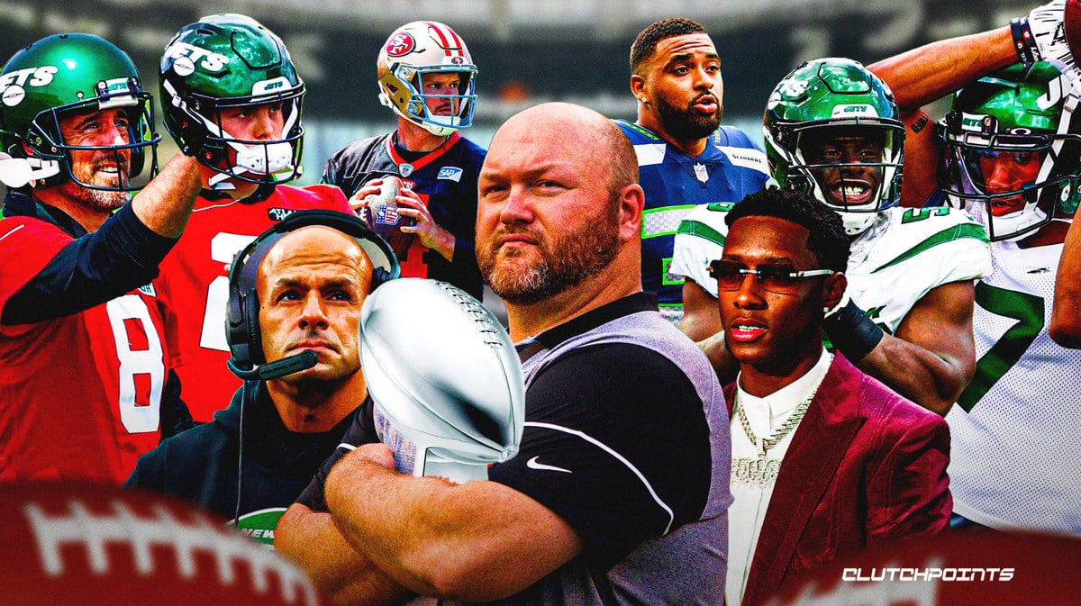 Joe Douglas, Jets, Aaron Rodgers, Sam Darnold