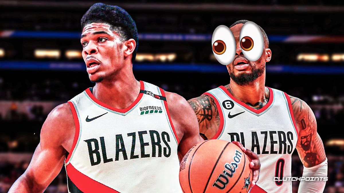 Damian Lillard Blazers Scoot Henderson