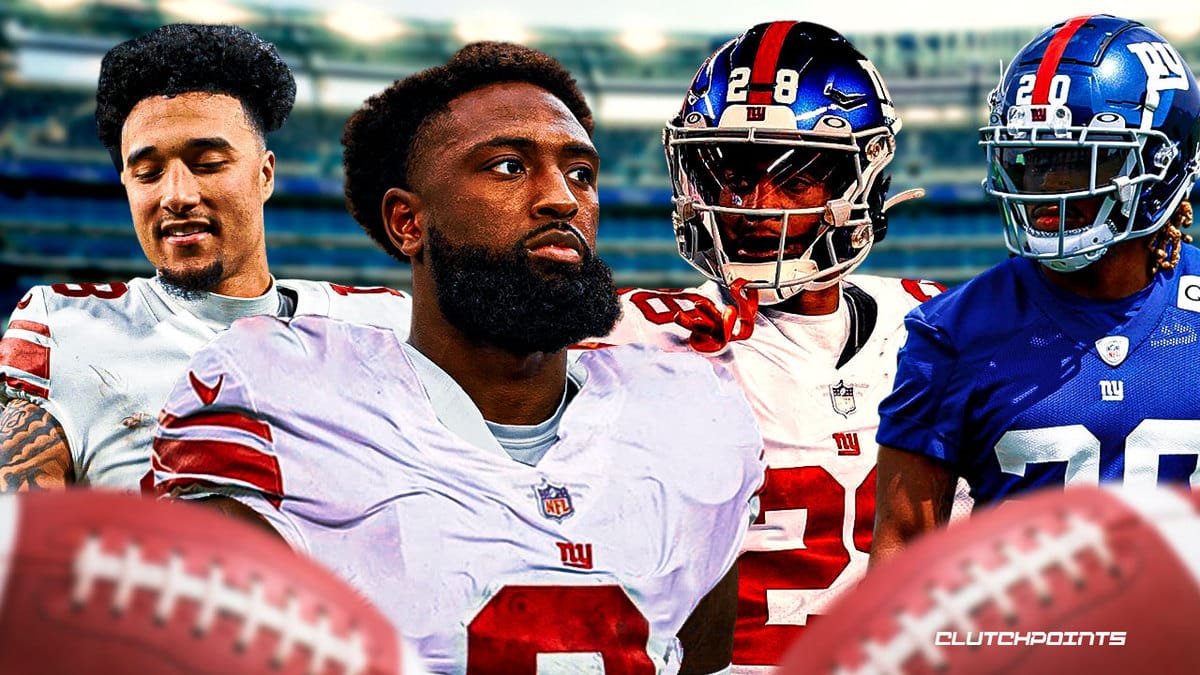 Giants, 2023 NFL Season, Giants 2023, Parris Campbell, Cor'Dale Flott