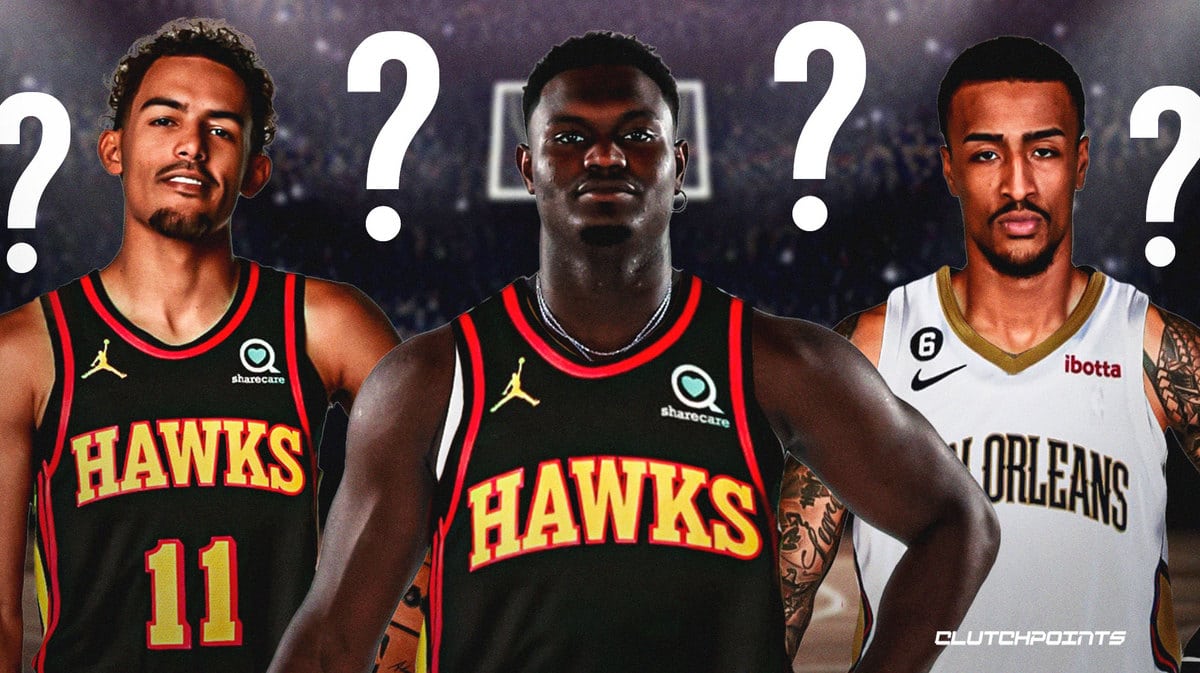 Zion Williamson, Trae Young, John Collins, Atlanta Hawks, New Orleans Pelicans