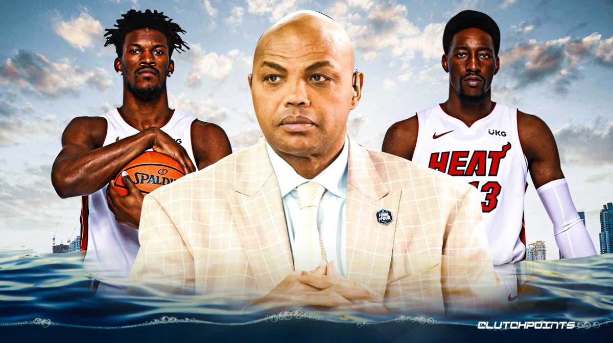 Jimmy Butler, Bam Adebayo, Charles Barkley, Miami Heat