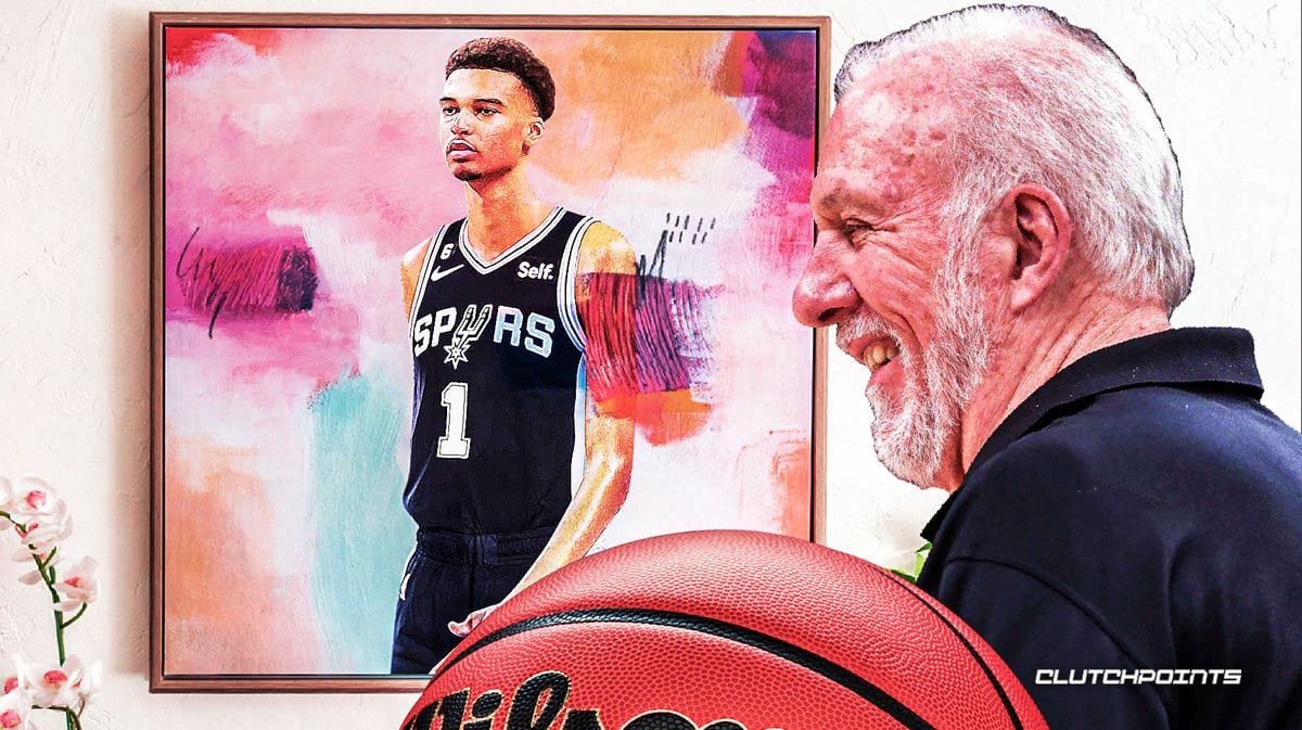 Gregg Popovich, Victor Wembanyama, Spurs, NBA Draft