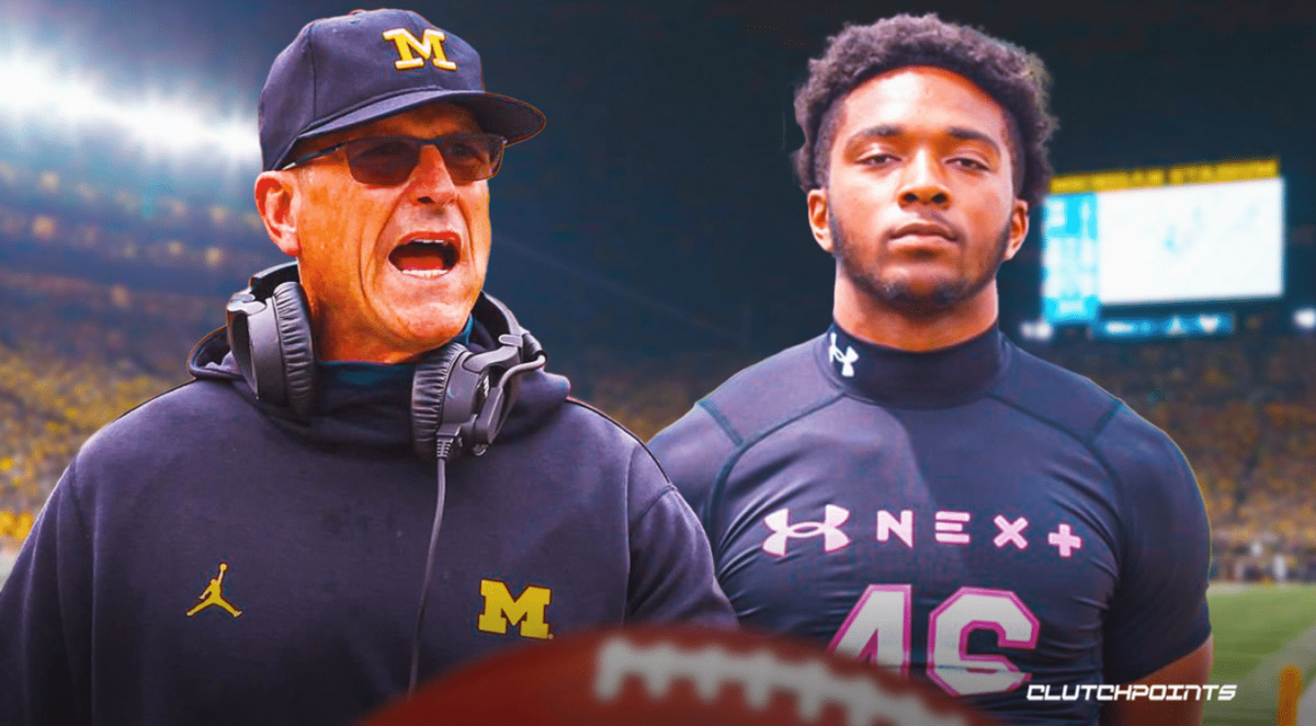 Jim Harbaugh, Jeremiah Beasley, Michigan football
