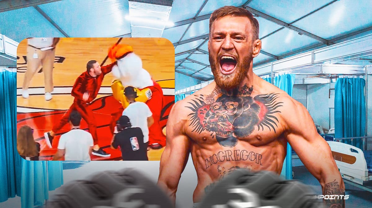 Heat: Conor McGregor Sent Miami Mascot To ER With Knockout Punch