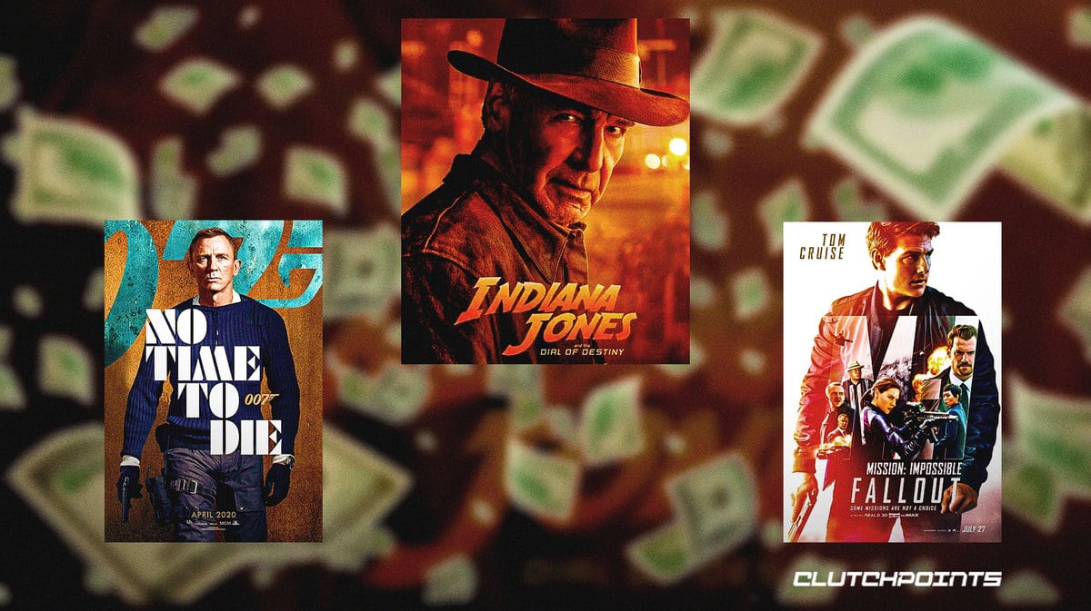 James Bond, No Time to Die, Indiana Jones and the Dial of Destiny, Mission: Impossible