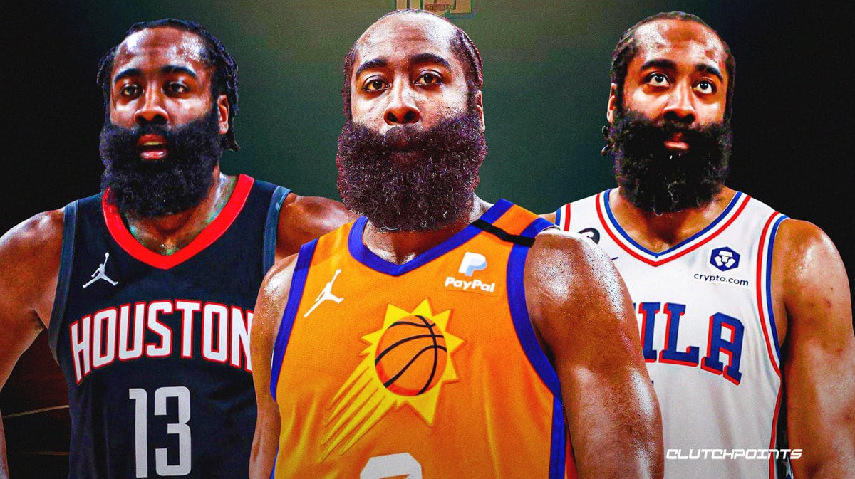 James Harden, Suns, Sixers, Rockets