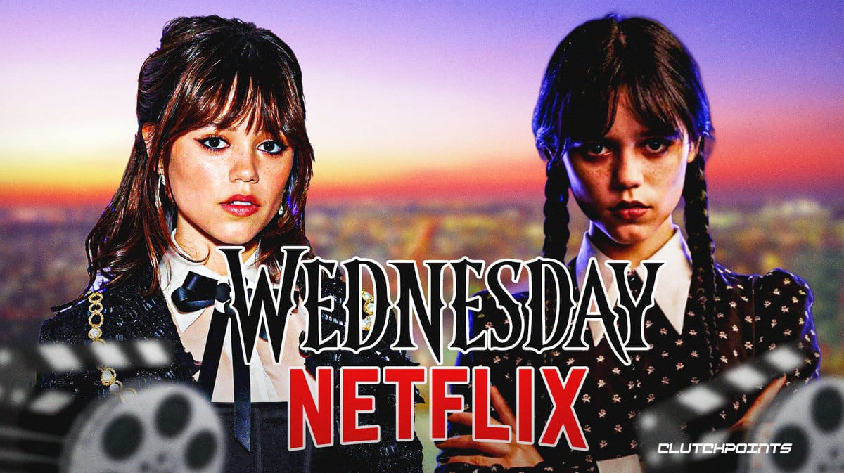 WEDNESDAY ADDAMS LOGO - NETFLIX