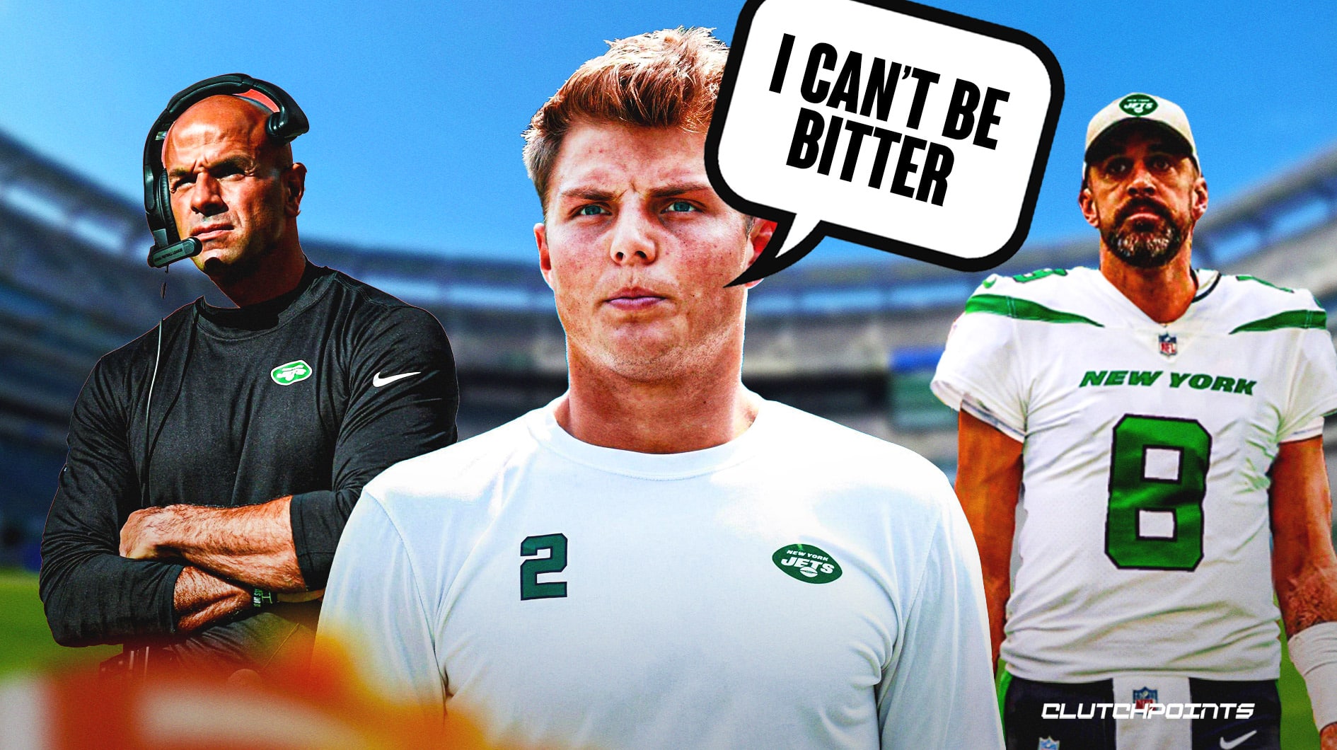 New York Jets QB Zach Wilson Gets Real on 'Pressure' Amid Aaron