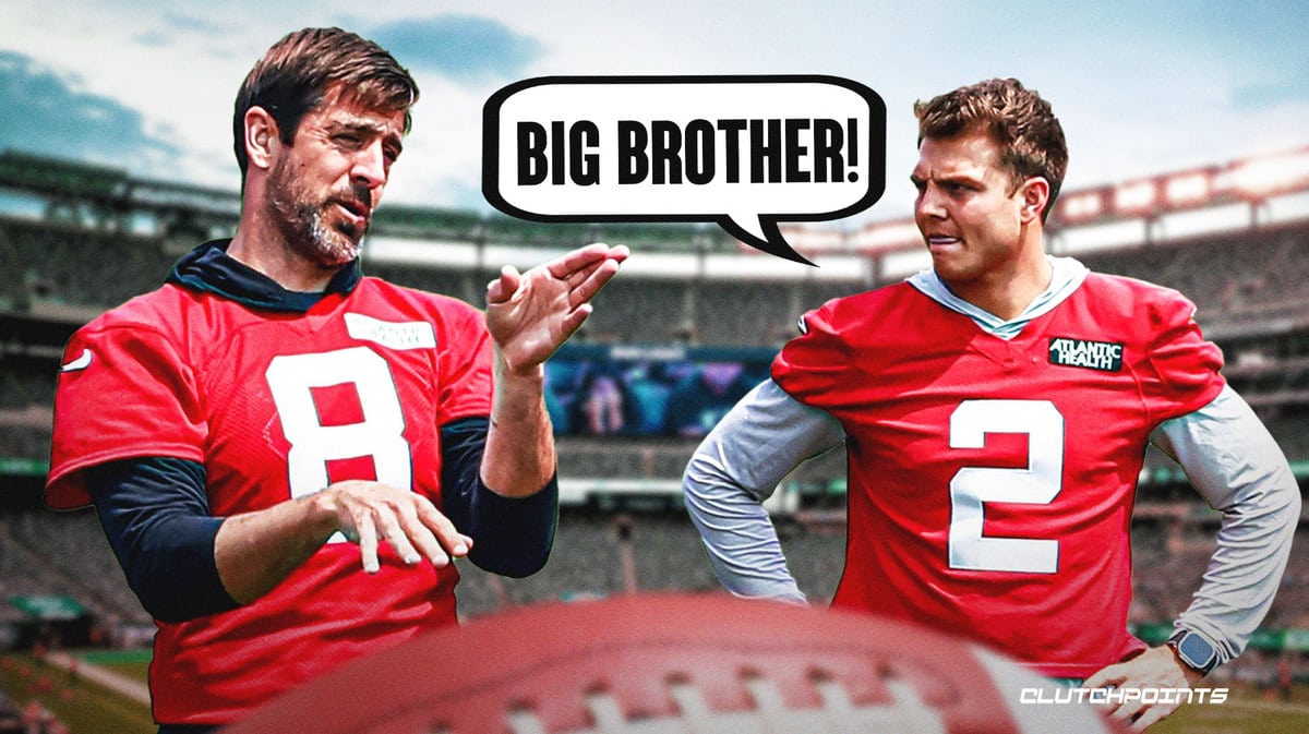 Aaron Rodgers, Zach Wilson, New York Jets