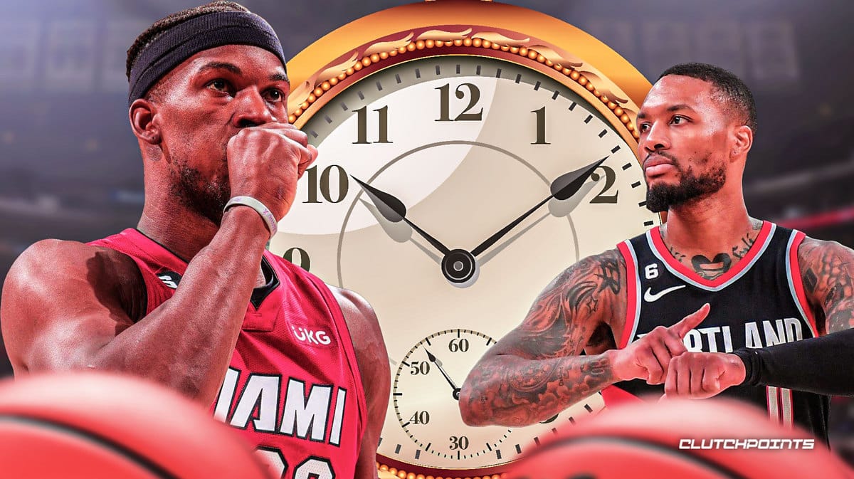 Jimmy Butler, Damian Lillard, Heat, Blazers