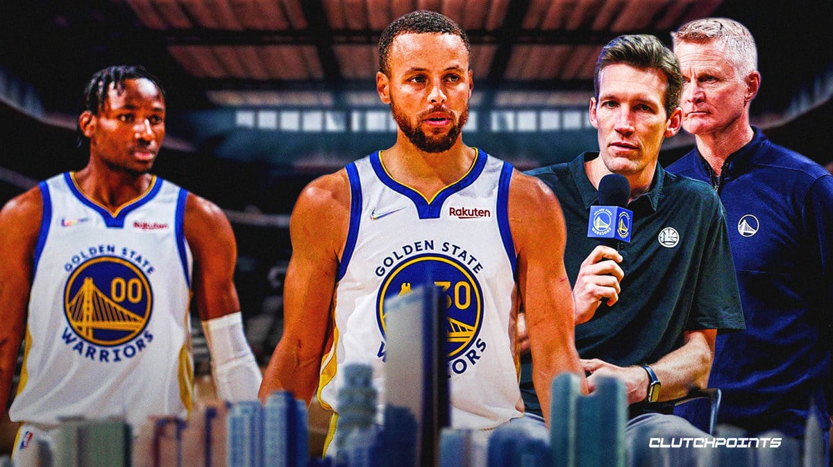Jonathan Kuminga, Stephen Curry, Warriors, trade, Mike Dunleavy Jr. Steve Kerr
