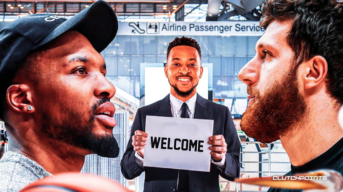 Jusuf Nurki, Blazers, CJ McCollum, Damian Lillard