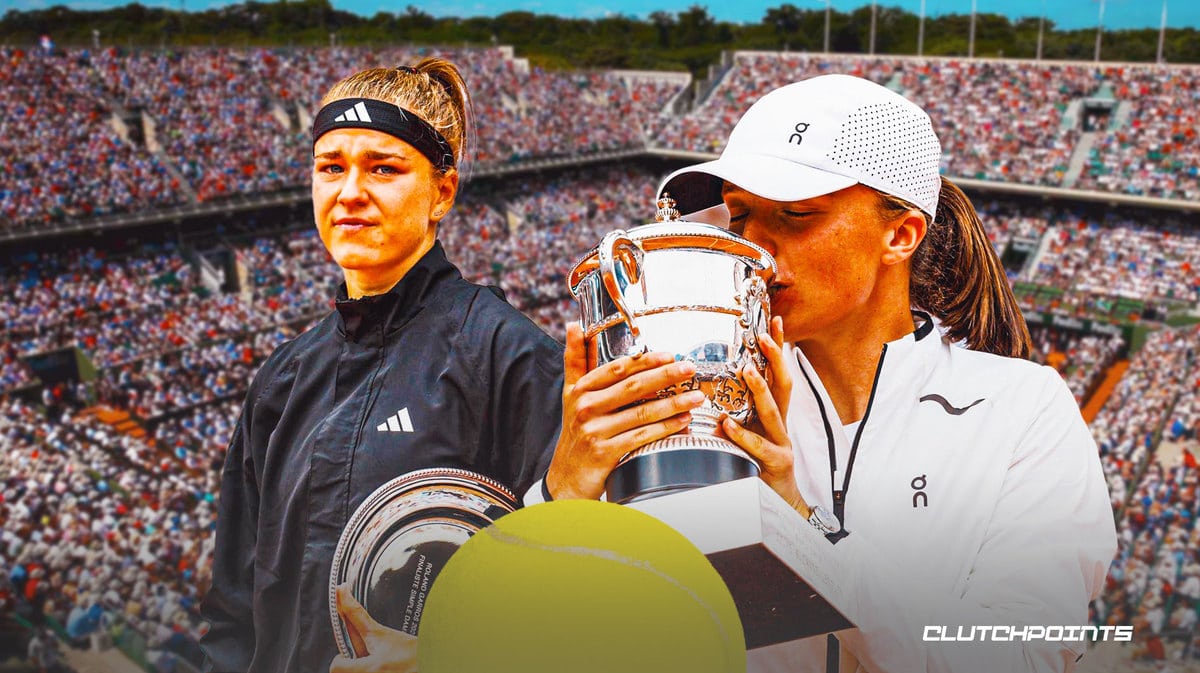 Karolina Muchova, Iga Swiatek, French Open