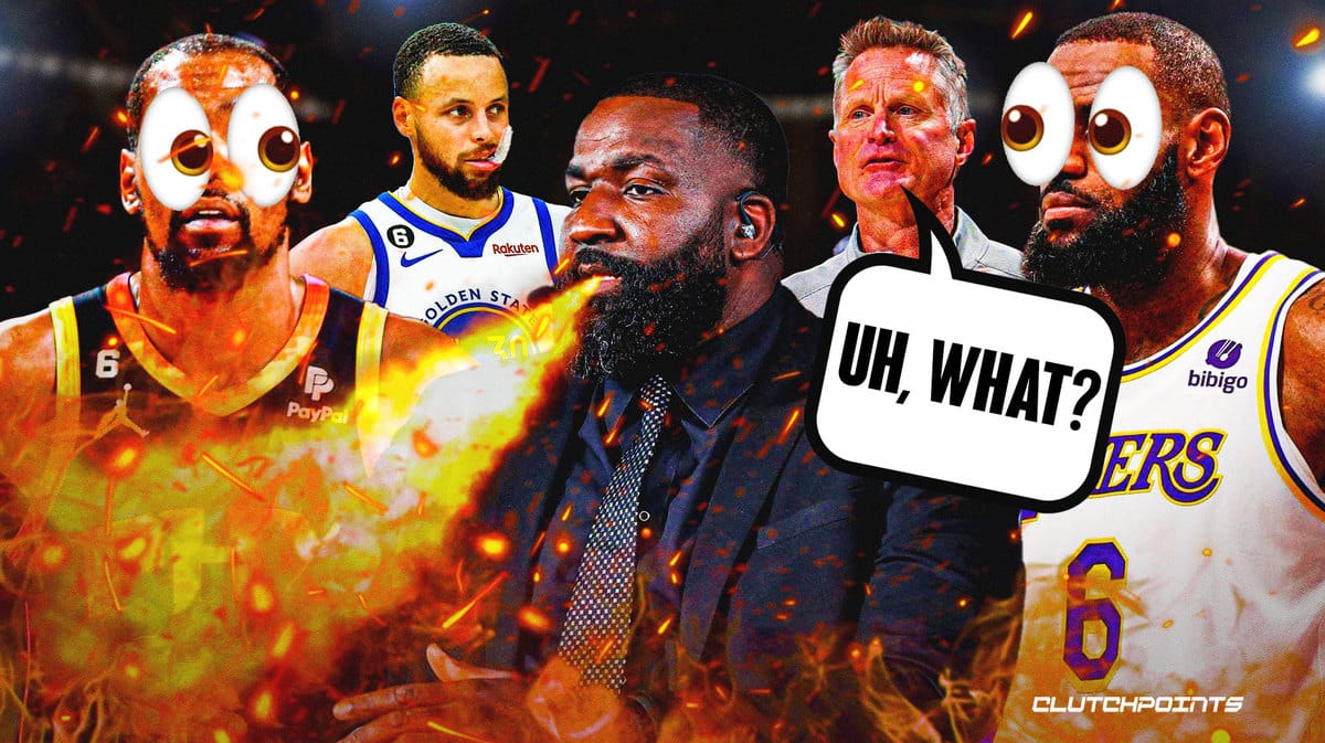Lakers Kendrick Perkins Stephen Curry LeBron James Lakers
