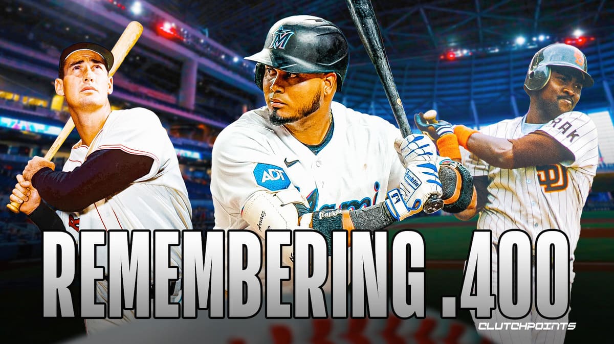 Luis Arraez, Marlins, .400, batting average, Ted Williams, Tony Gwynn