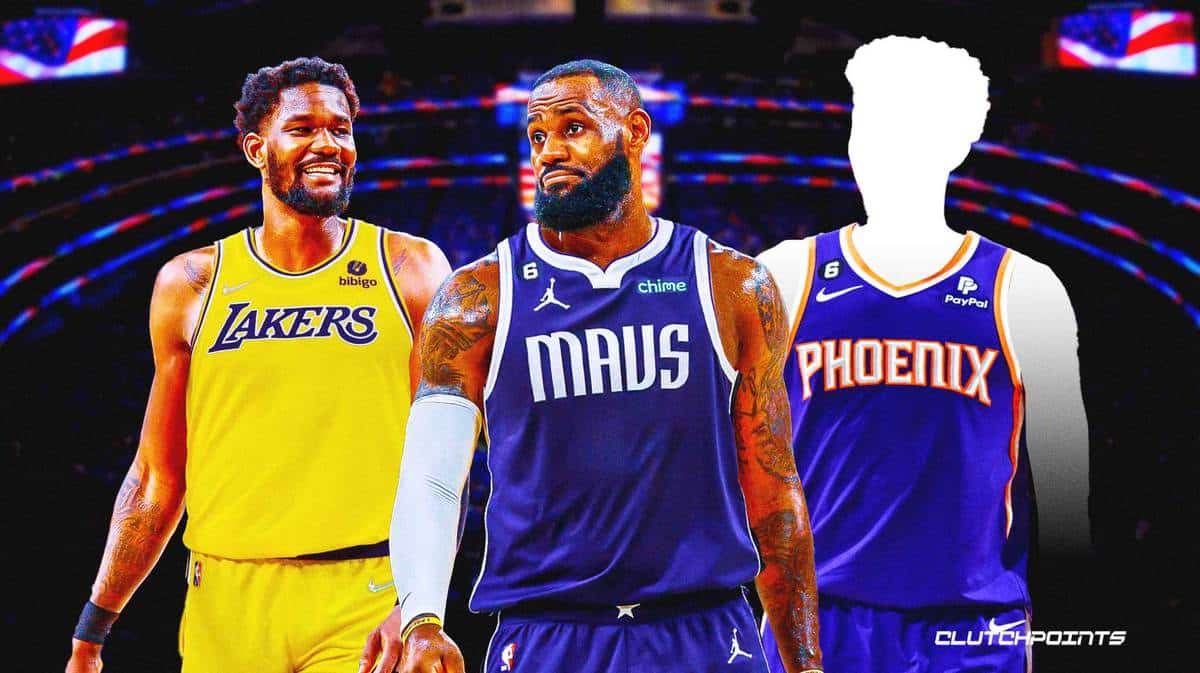 Dallas Mavericks, Los Angeles Lakers, LeBron James, Kyrie Irving, Luka Doncic, Phoenix Suns