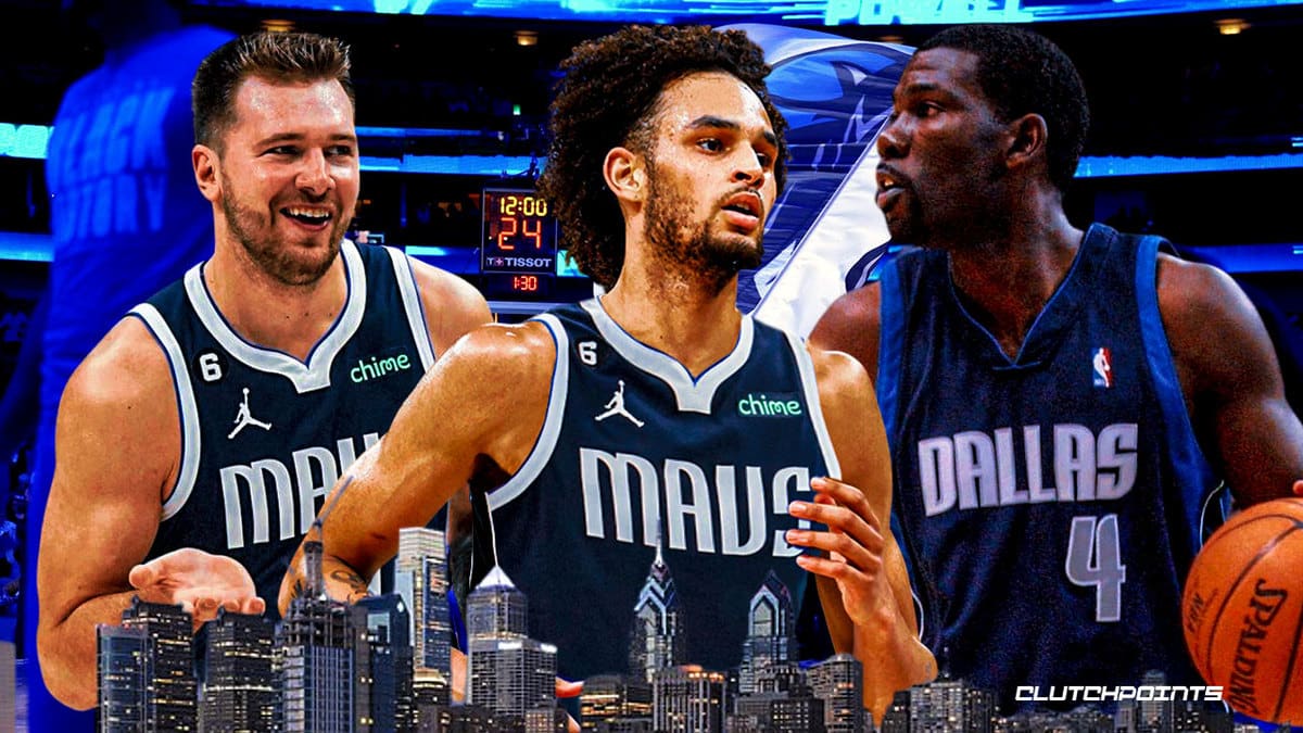 Luka Doncic, Dereck Lively II, Michael Finley, Mavs