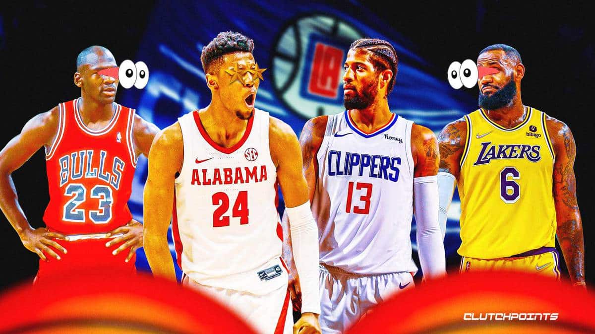 NBA Draft, Brandon Miller, Paul George, LeBron James, Michael Jordan