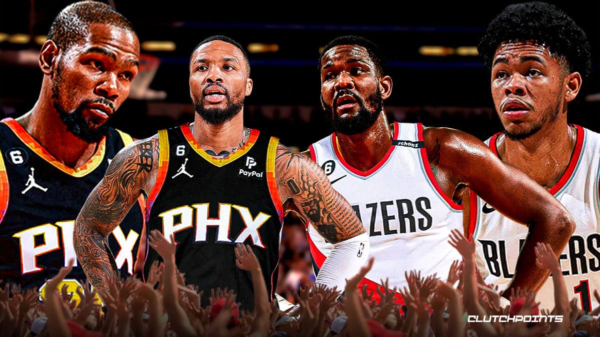 Blazers, Deandre Ayton, Damian Lillard, Suns