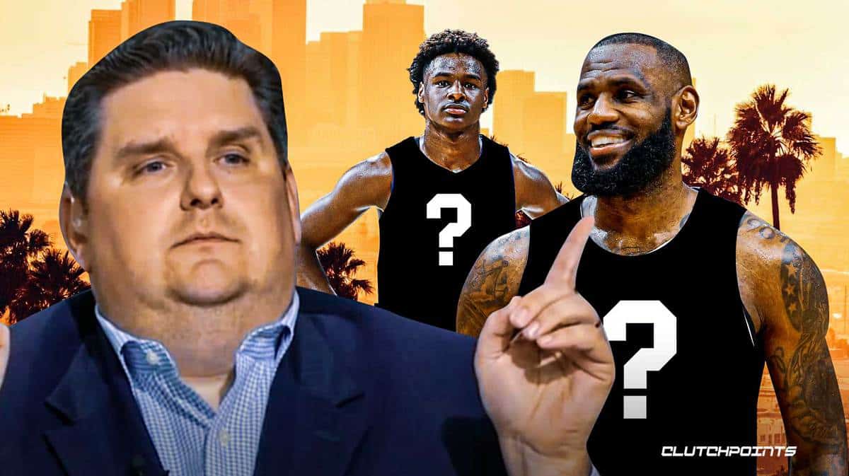 Brian Windhorst, LeBron, Bronny James, Lakers